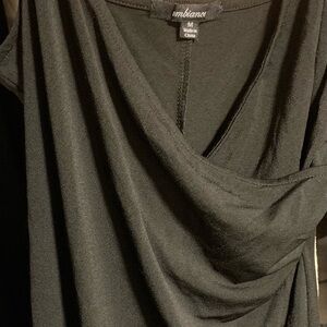 Elegant Black Mini Dress + Orange Mini Dress